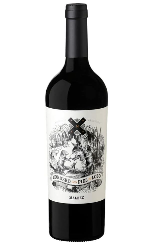 Vinho Cordero Con Piel de Lobo Malbec 750ML